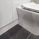 Surrey Mussel Gloss WC Filler Panel for Fitted Furniture