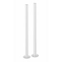 White Radiator Pipe Sleeve Kit 300mm