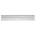 Perth White Double Horizontal Flat Panel Radiator 340x1800mm