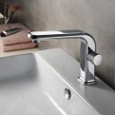 Angled side view of the Manisa Chrome Basin Mono Tap