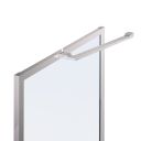 Amien Chrome Shower Screen Angled Support Bar 480mm
