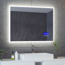 Ultra Illuminated LED Smart Mirror with Bluetooth Speakers 1200x700mm