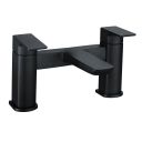 Zena Matt Black Bath Filler Tap