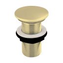 Brushed Gold Free Running Basin Waste