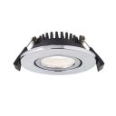 Austin Chrome 5w LED Tiltable IP65 4000k Downlight