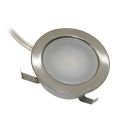 5 Light Round LED Chrome Plinth Kit