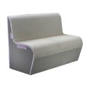 Jackoboard Curved Edge with Backrest Steamroom & Wetroom Seat
