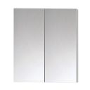 Neon Double Door Bathroom Mirrored Wall Cabinet