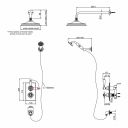 Burlington Bathrooms Thermostatic Two Outlet Concealed Shower Valve Package Specification