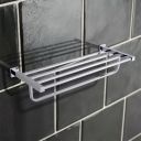 Quad Chrome Towel shelf