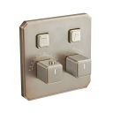 Flint Double Outlet Concealed Valve Shower Pack - Champagne Gold