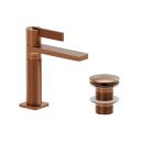 Thane Brushed Bronze Basin Mono Tap & Waste