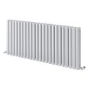 Islington White Double Horizontal Radiator 600x1360mm