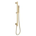 Zena Brushed Gold Square Shower Slide Rail Kit