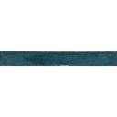 Capri Blue Gloss Ceramic Brick Tile - 400x50mm