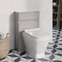 Neon Gloss Light Grey WC Unit