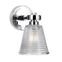 Giselle Chrome 1 Light Wall Fitting
