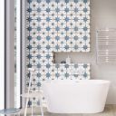 Fired Star Blue Matt Ceramic Tile 450x450mm