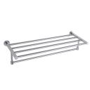 Round Chrome Towel Shelf