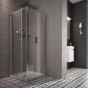 Rivar Chrome Pivot Shower Door 760mm