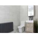 Selvino White Ceramic Tile 200x600mm
