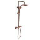 Moray Satin Bronze Thermostatic Shower Pack