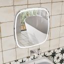 Pablo Square Illuminated LED Bathroom Mirror 600x600mm