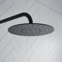 Aqualisa S1 Matt Black Smart Digital Shower Triple Outlet (Slide Rail Kit with Bath Filler and Fixed Wall Head) HP/Combi