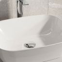 Chrome Free Running Basin Waste