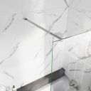 Statton Chrome Frameless Bath Screen