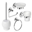 Cambridge Chrome 5-Piece Bathroom Accessory Set