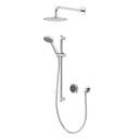 Aqualisa Quartz Touch Concealed Smart Shower With Adjustable Head and Fixed Wall Head - Hp/Combi