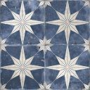 Fired Star Blue Reverse Matt Ceramic Tile 450x450mm