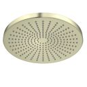 Moray Champagne Gold Round Shower Head 250mm