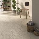 Bergamo Beige Porcelain Hexagon Tile - 150x130mm