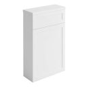 Traditional matt white WC Unit
