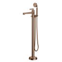 Downton Bright Copper Freestanding Bath Shower Mixer Tap