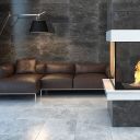 Artisan Glazed Grey Porcelain Matt Tile 400mmx600mm