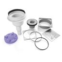 Jackoboard Aqua Flat Installation Kit with Vertical Drain
