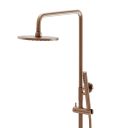 Elora Brushed Bronze Fixed Shower Head