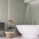 Zenia Salvia Green Concrete Porcelain Tile 600x1200mm