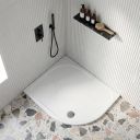 Low Profile Right Hand Offset Quadrant Shower Tray 1000x900mm