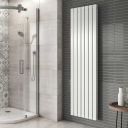 Perth White Double Vertical Flat Panel Radiator 1800x475mm