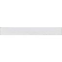 Capri White Gloss Ceramic Brick Tile - 400x50mm