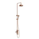 Urban Brushed Bronze Exposed Valve Shower Pack