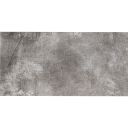 Flat swatch view of the discontinued Zero Smoke Matt Porcelain Tile highlighting its distressed grey concrete texture.