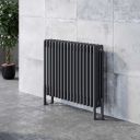 Upton Grey Quadruple Horizontal Column Radiator 600x785mm