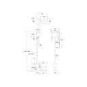 Burlington Traditional High Level WC with Gold Dual Flush Ceramic Cistern
