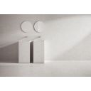 Rhythm Matt White Porcelain Tile 600x600mm