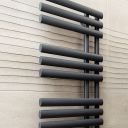 Rayner Grey Designer Heated Towel Rail 820x500mm